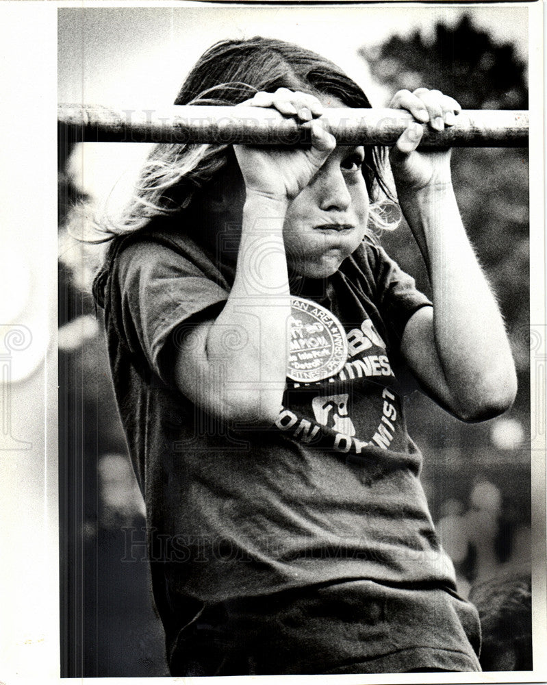 1980 Press Photo Dana Powell Ann Arbor - Historic Images