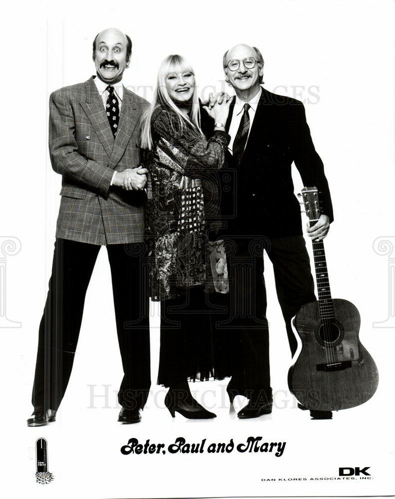 1992 Press Photo peter paul and mary folk singing group - Historic Images