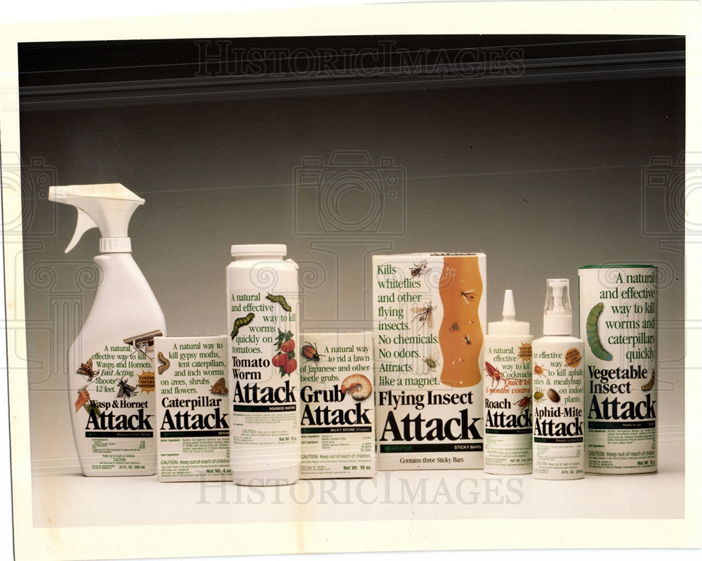 1987, Pesticides Insect Grub Atack Worm - Historic Images