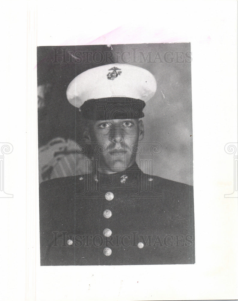 1991 Press Photo Brian McMonagle Lance Cpl. Marine - Historic Images