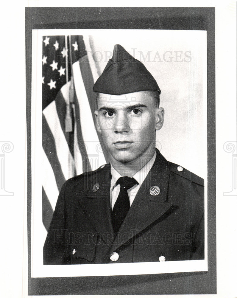 1991 Press Photo Scheetz Robert C  Army Officer - Historic Images