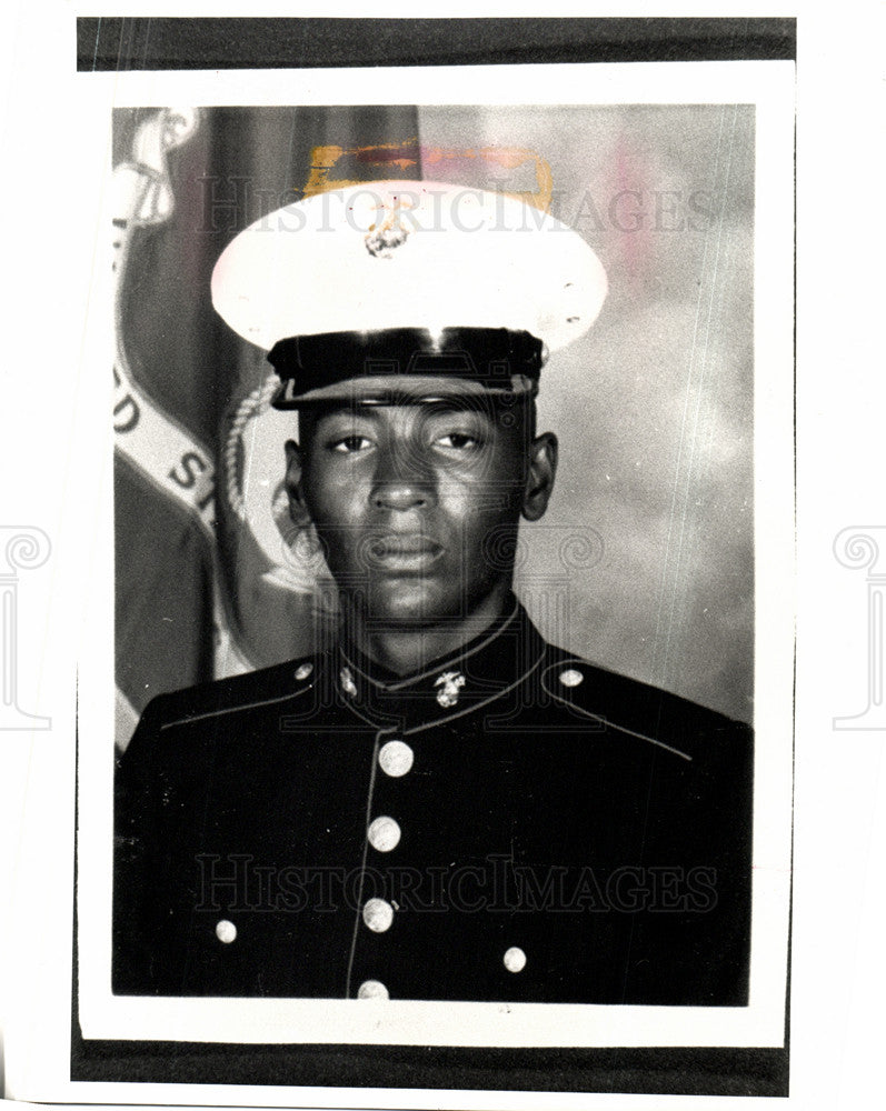 1981 Press Photo CPL. Jimmy C. Gary - Historic Images