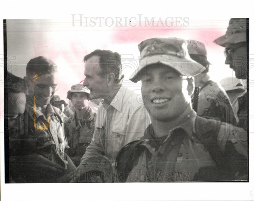 1991 Press Photo Christopher Welch USMC - Historic Images