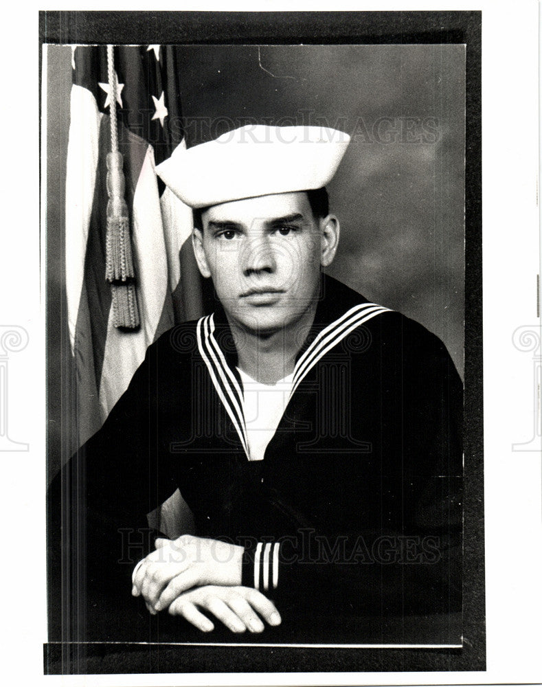 Press Photo Timothy J. Crider Navy - Historic Images