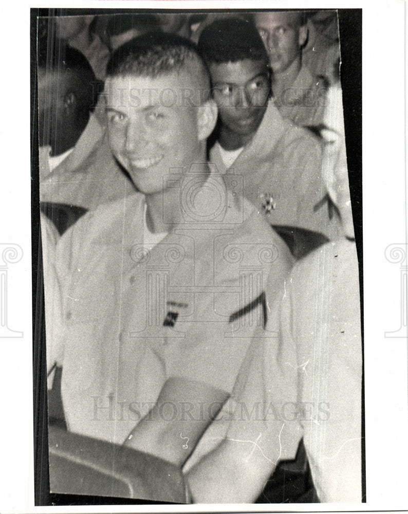 Press Photo Ronald E. Whalen Marines - Historic Images