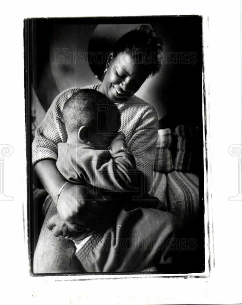 1991 Press Photo Classie Murden, nurse,war time call-up - Historic Images