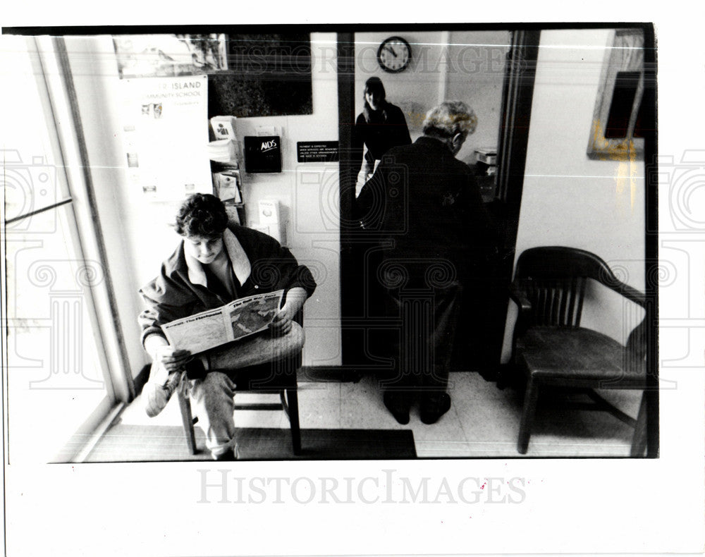 1991 Press Photo Rick Damstra - Historic Images