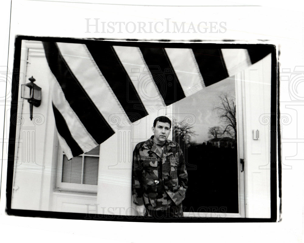 1991 Press Photo Heart surgeon Larry Stephenson - Historic Images