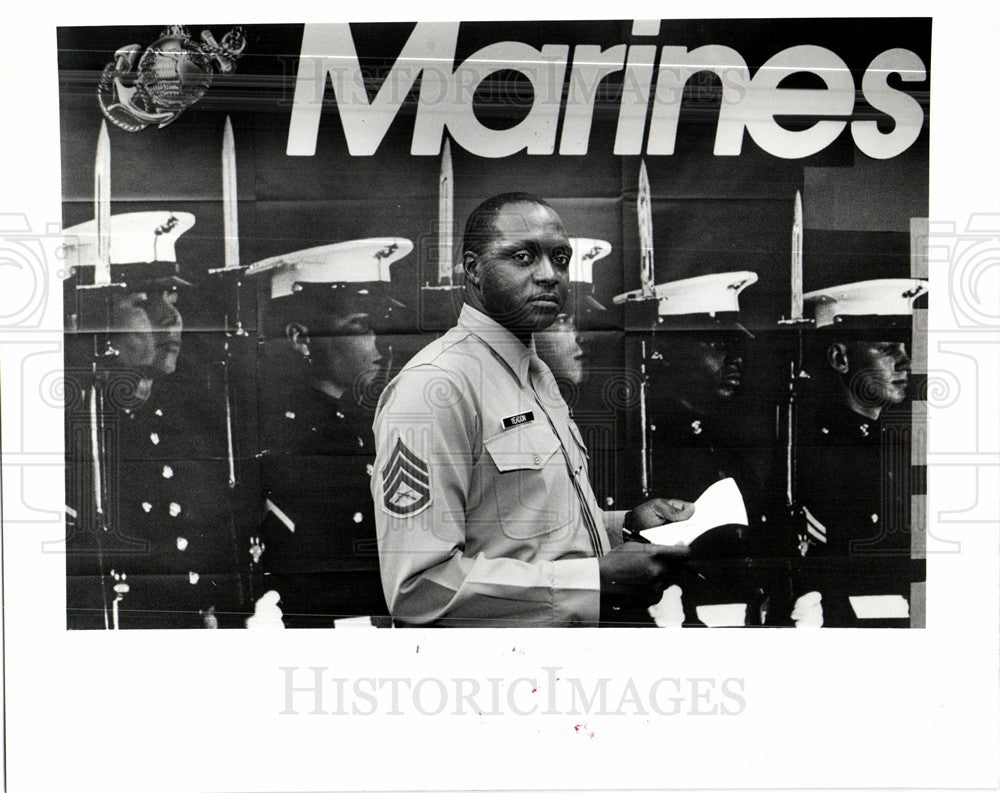 1991 Press Photo Ricky Yeadon Sargent - Historic Images