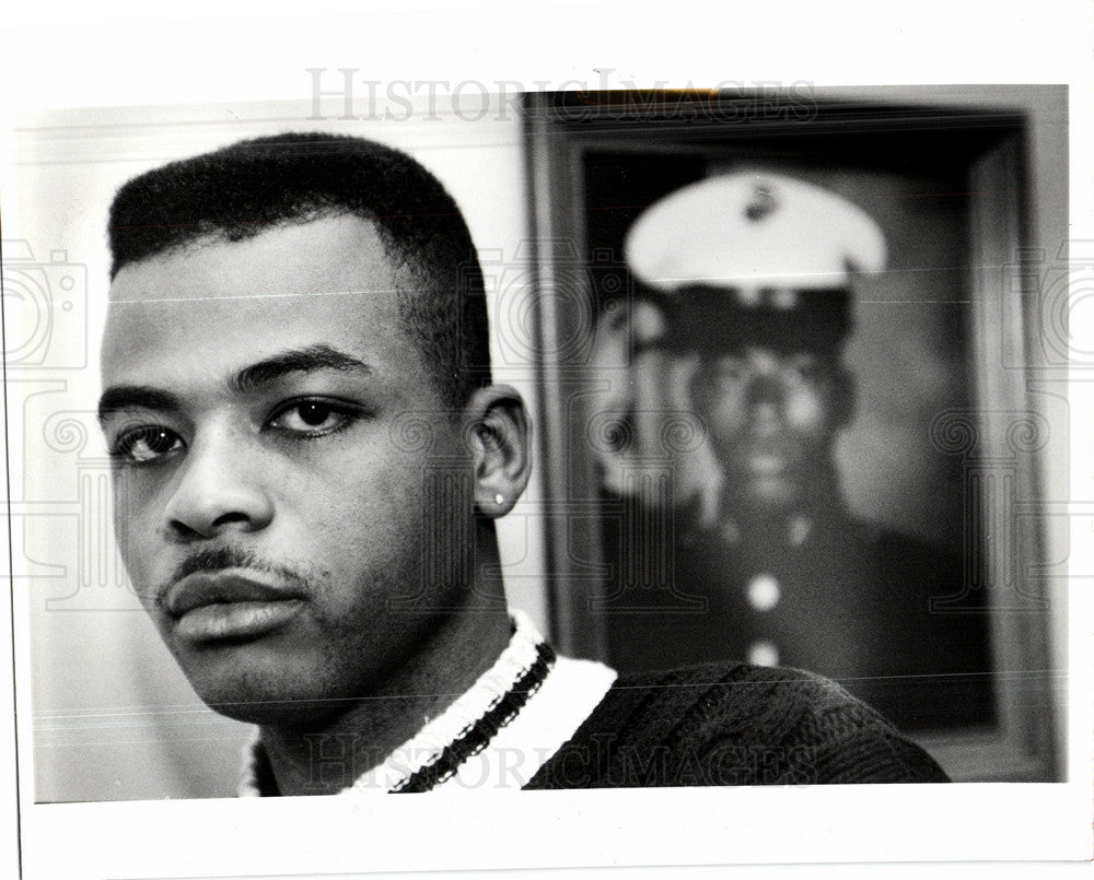 1991 Press Photo Patrick Nelson, Detroit - Historic Images