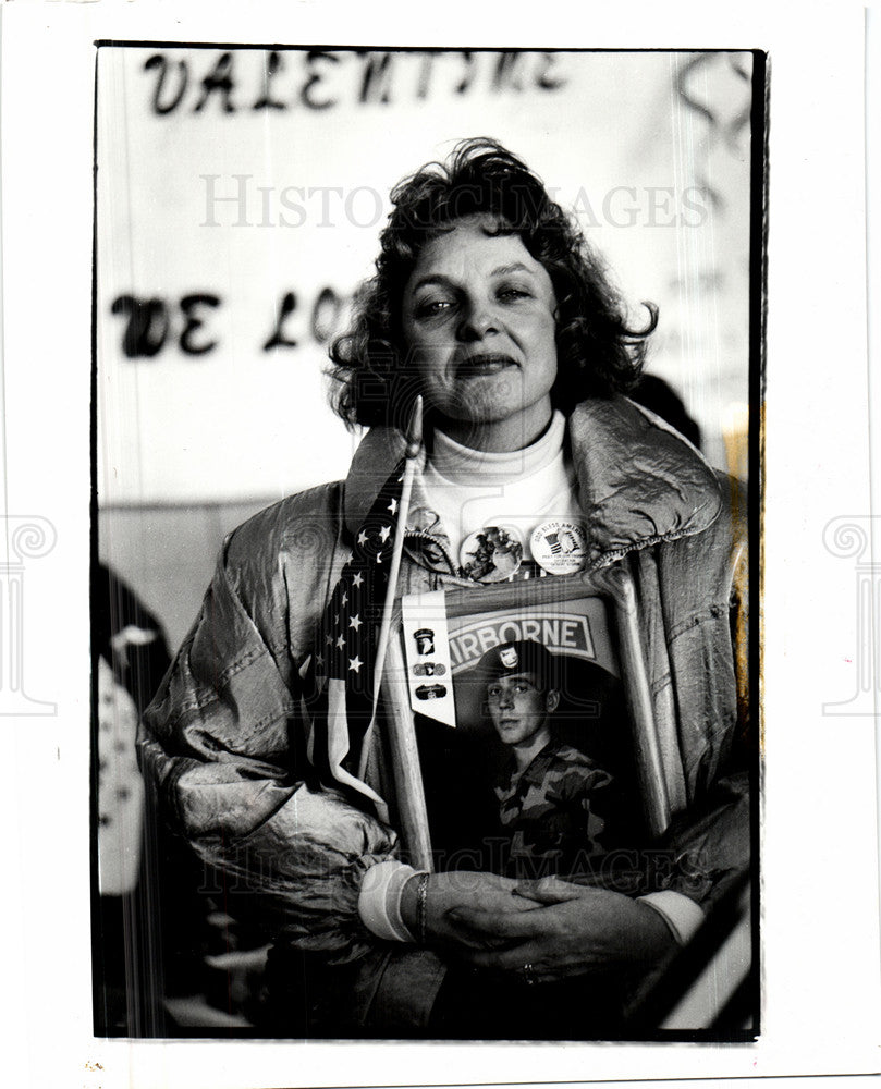 1991 Press Photo saudi arabia Mary Ellen Jemison - Historic Images