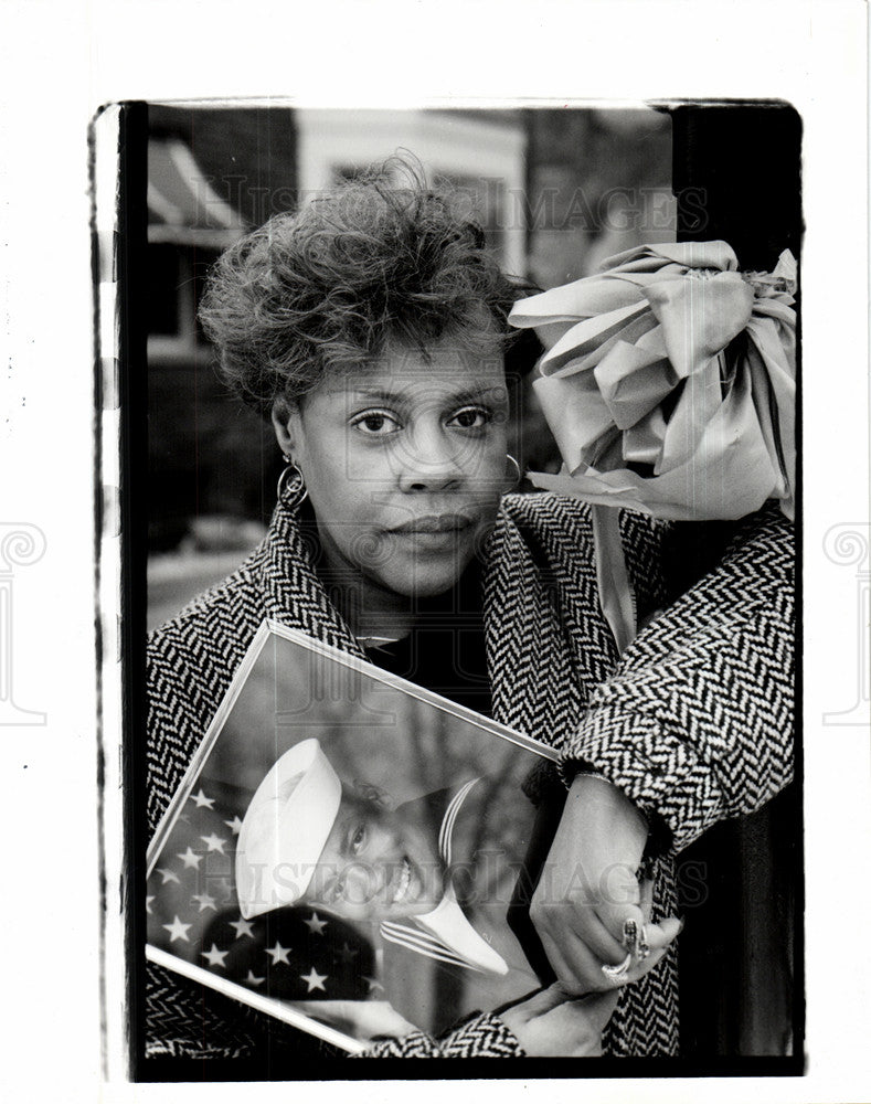 1991 Press Photo Doris Banks Dwight Winfrey - Historic Images