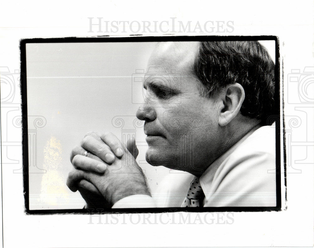 1991 Press Photo Tom Rhein vice president - Historic Images