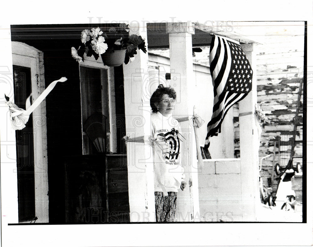 1991 Press Photo Hudson woman - Historic Images