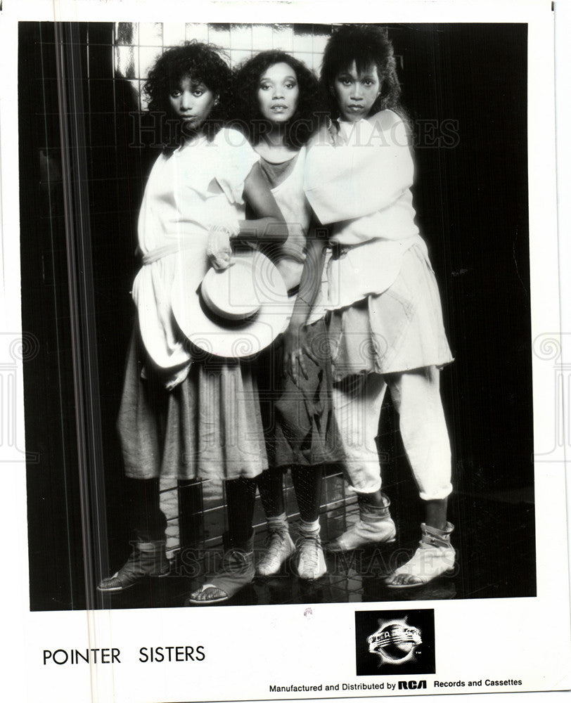 1988 Press Photo Pointer sisters pop R&amp;B - Historic Images