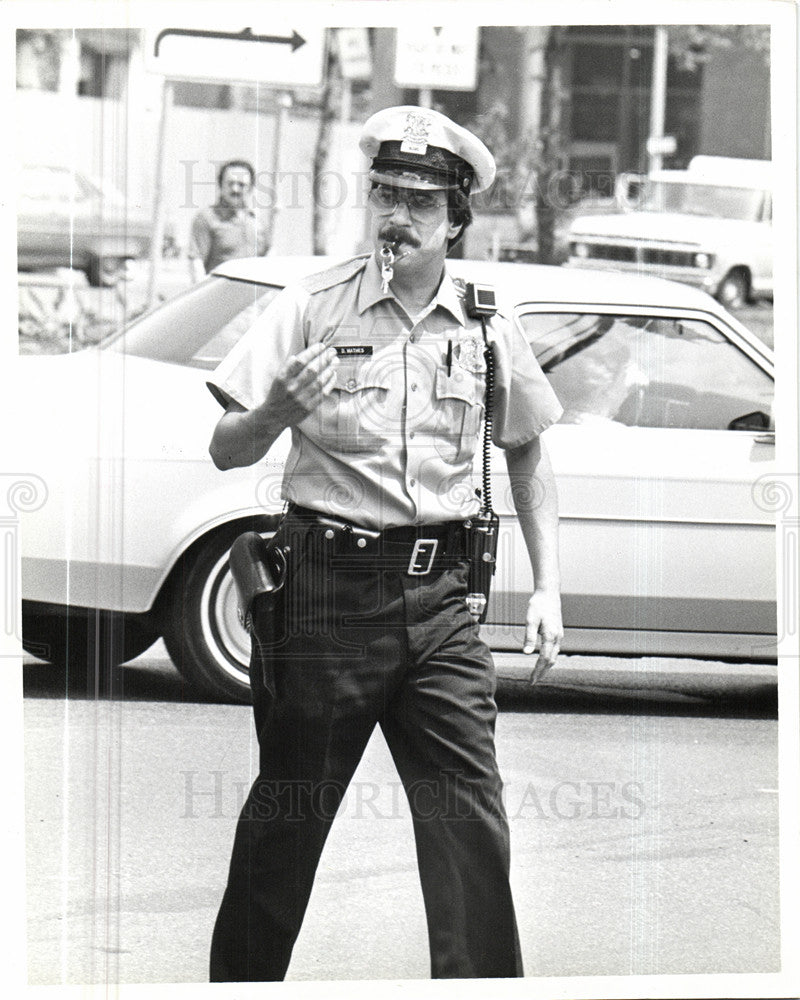 1978 Press Photo Police, Action shots - Historic Images