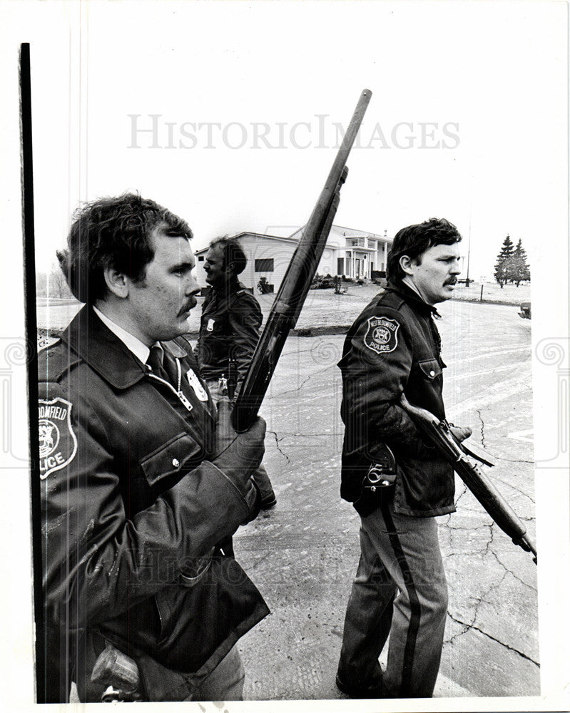 1978 Press Photo Police action - Historic Images