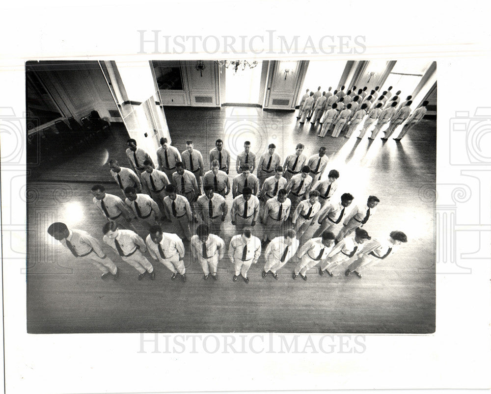 1987 Press Photo Police academy training school - Historic Images