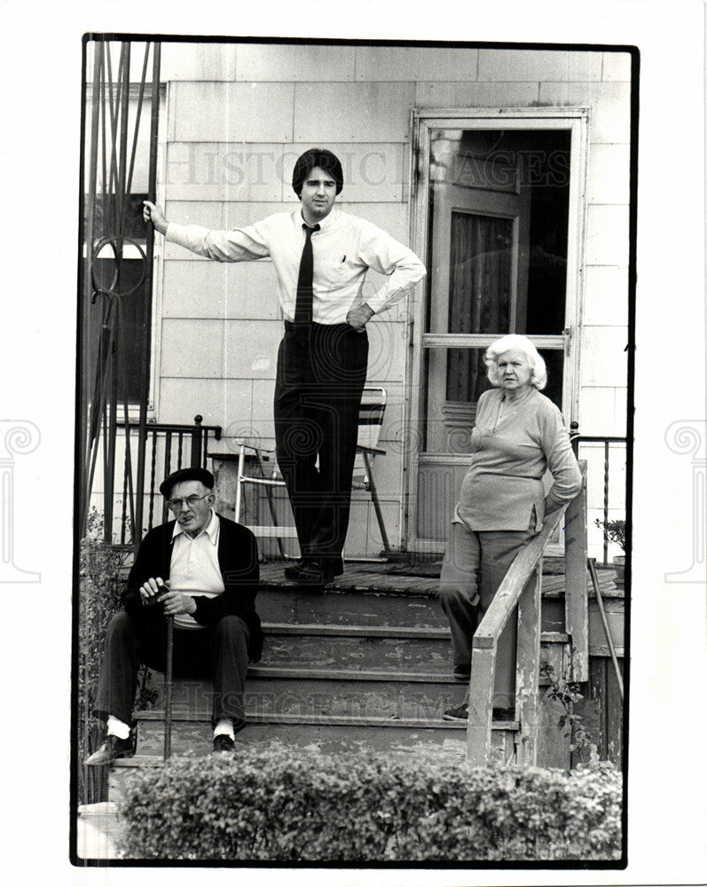 1987 Press Photo Poletown - Historic Images