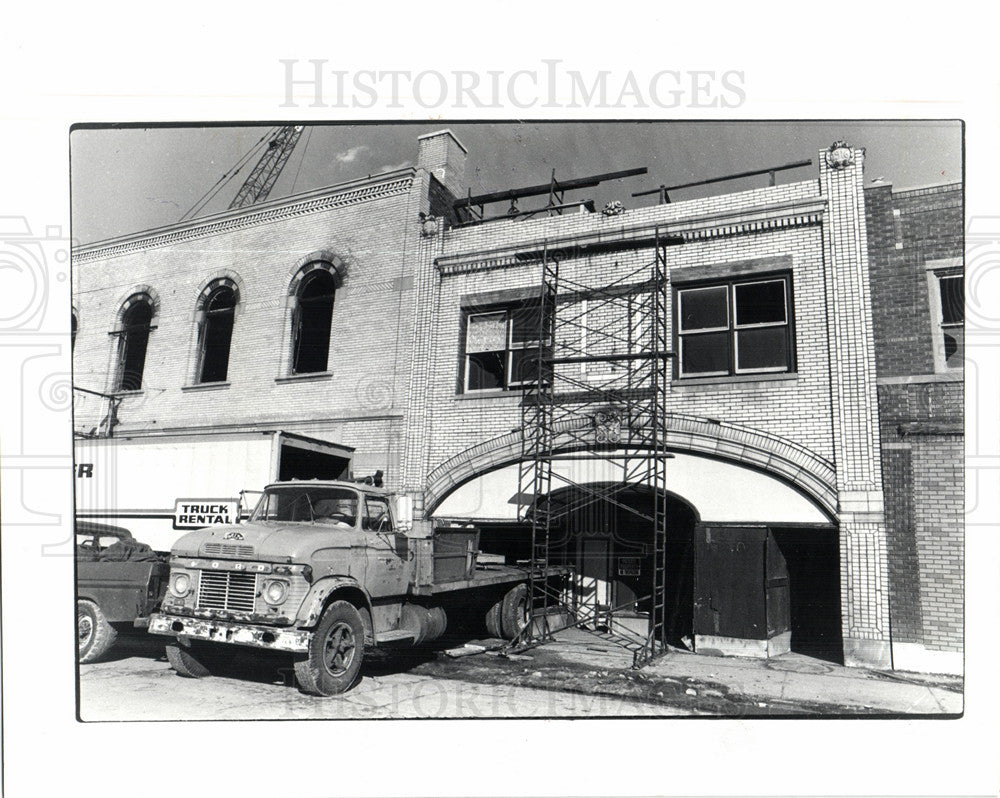 1982 Press Photo Poletown East Detroit Michigan - Historic Images