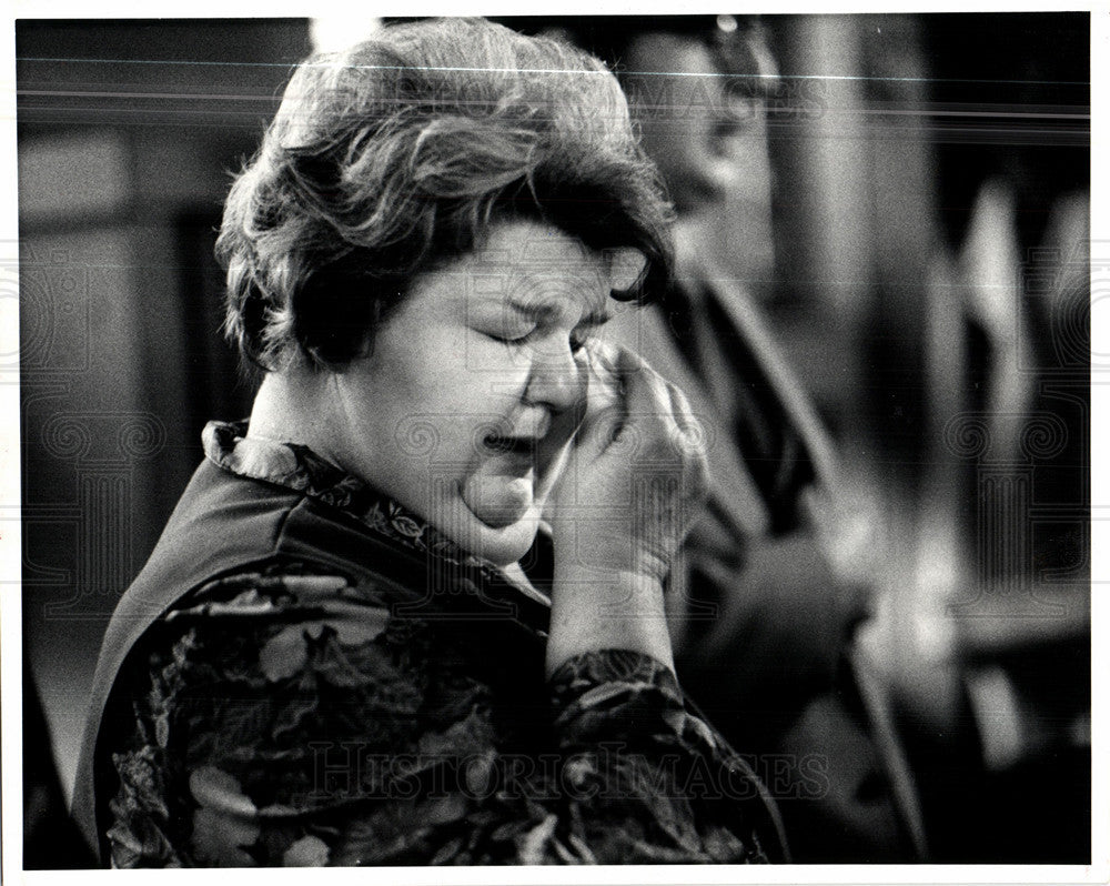 1981 Press Photo Lillian Kiszlowski church - Historic Images