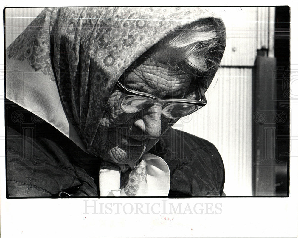 1981 Press Photo Mary Hermanowicz Poletown crime - Historic Images