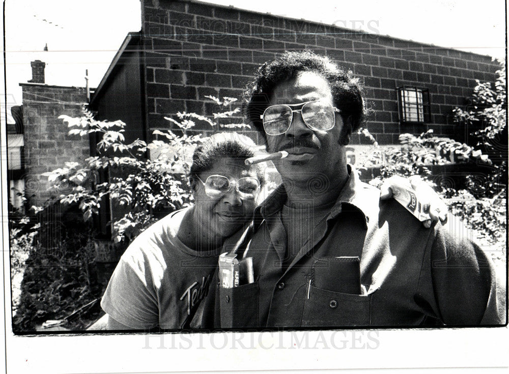 1982 Press Photo Ethel Willie Feagan home business take - Historic Images