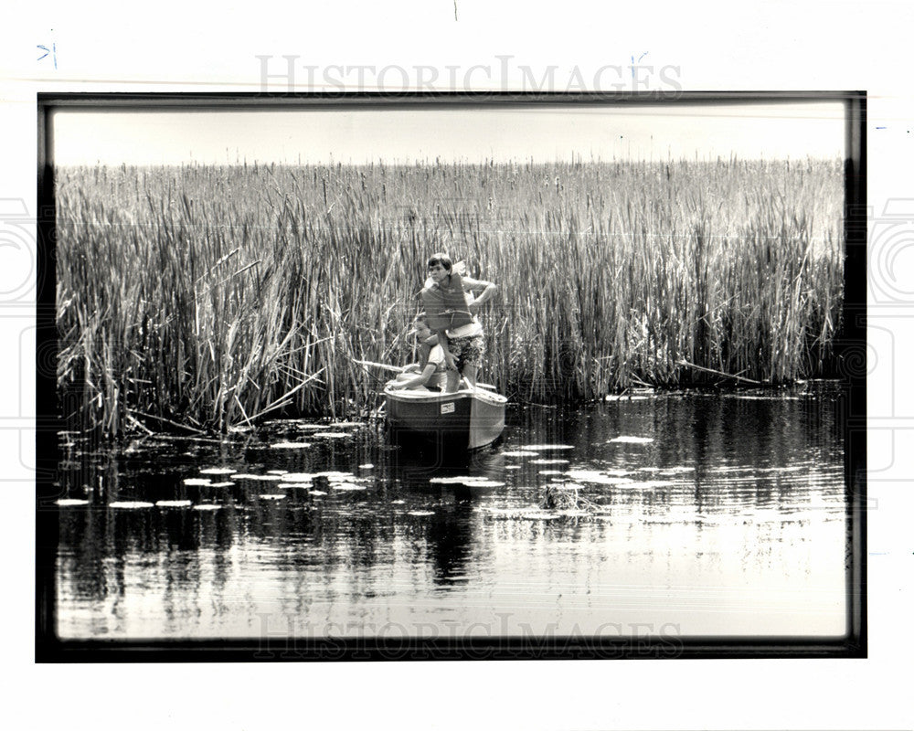 Press Photo Point Pelee National Park - Historic Images