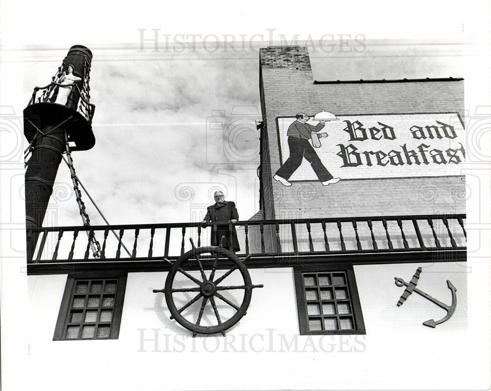 1978 Press Photo Mayflower Hotel - Historic Images