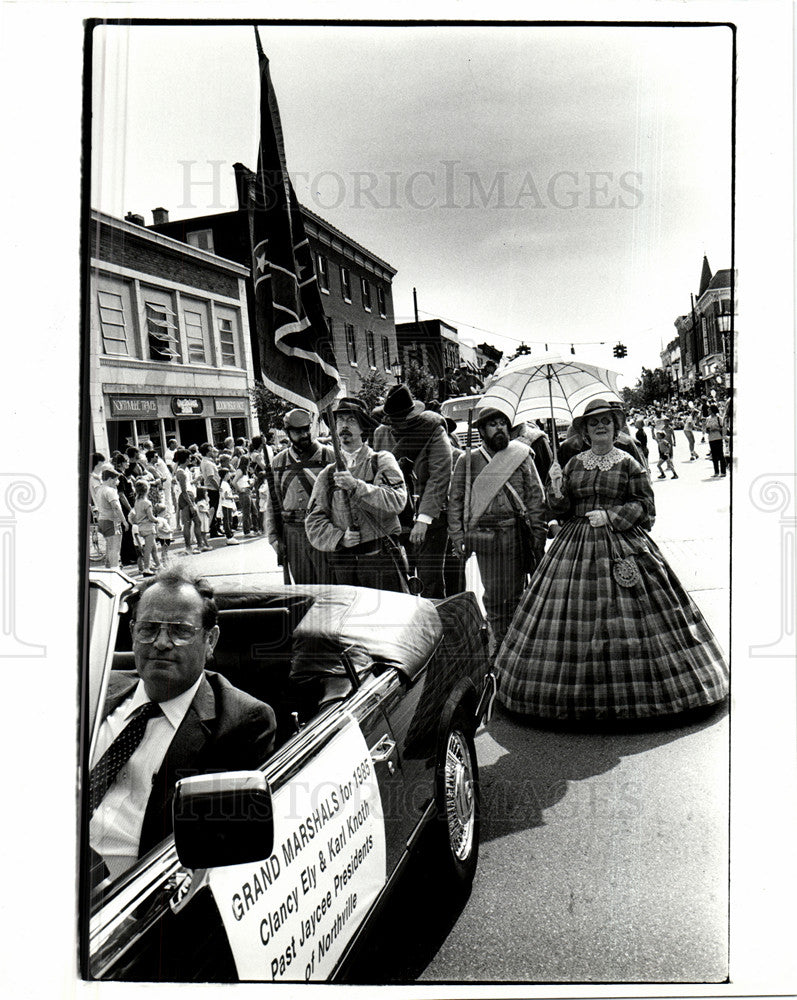 1985 Press Photo Plymouth Fife and Drum - Historic Images