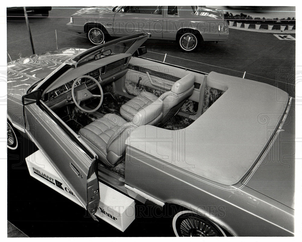 1981 Press Photo Plymouth Automobile Reliant K Roadster - Historic Images