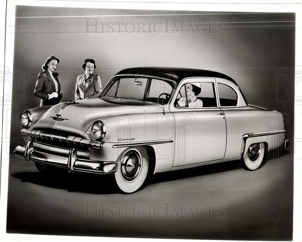 1952 Press Photo Plymouth automobile Chrysler Daimler - Historic Images