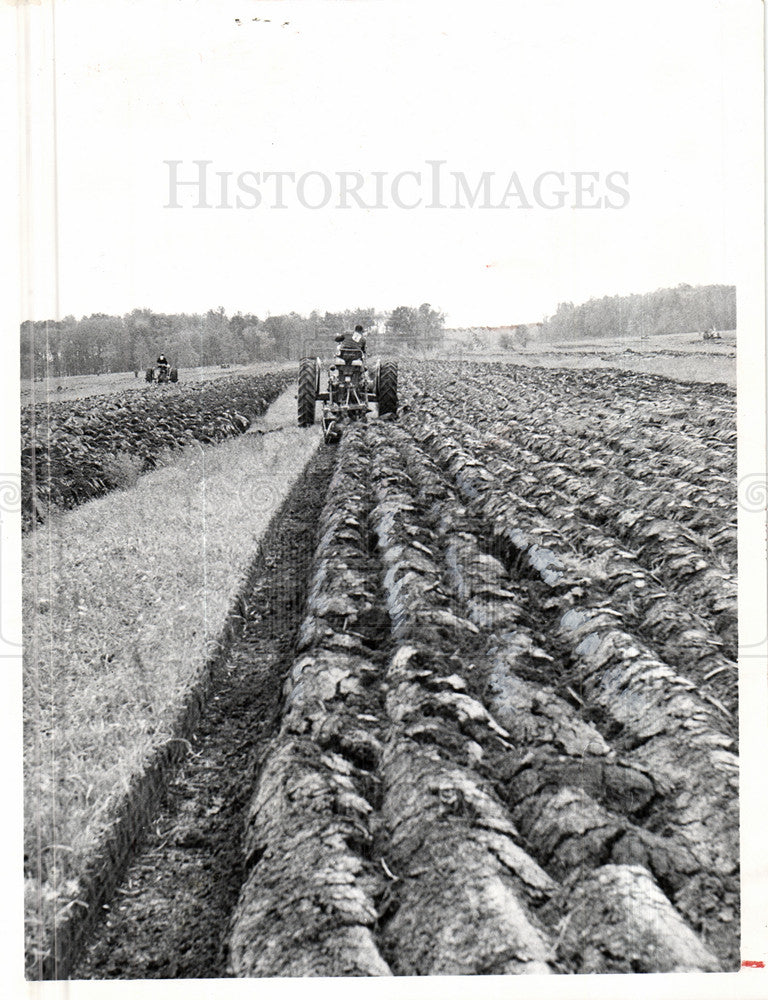 1959 Press Photo Plowing Contest - Historic Images