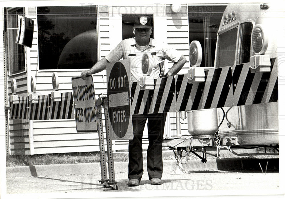 Press Photo President Carter,Woodland Drive - Historic Images