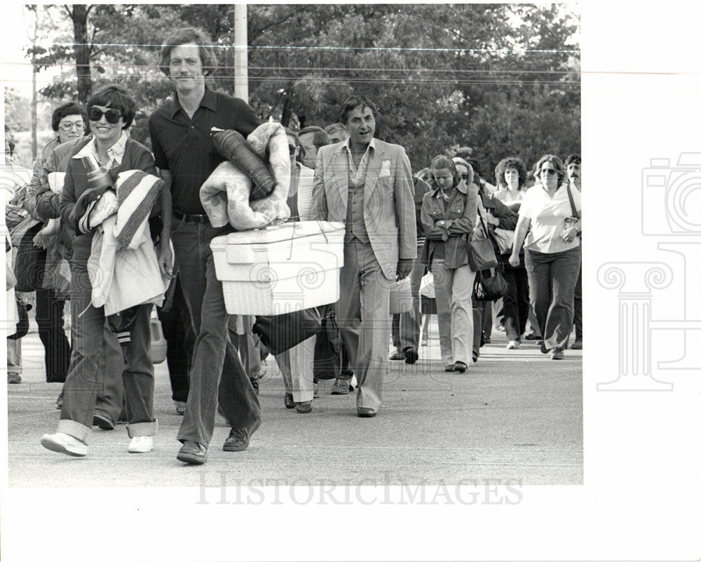 1981 Press Photo Pine Knob Music Theatre Fredette - Historic Images