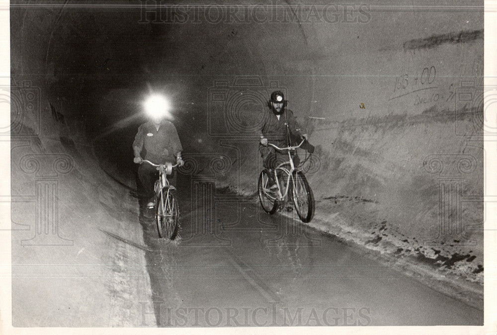 1972 Press Photo Port Huron Tunnel - Historic Images