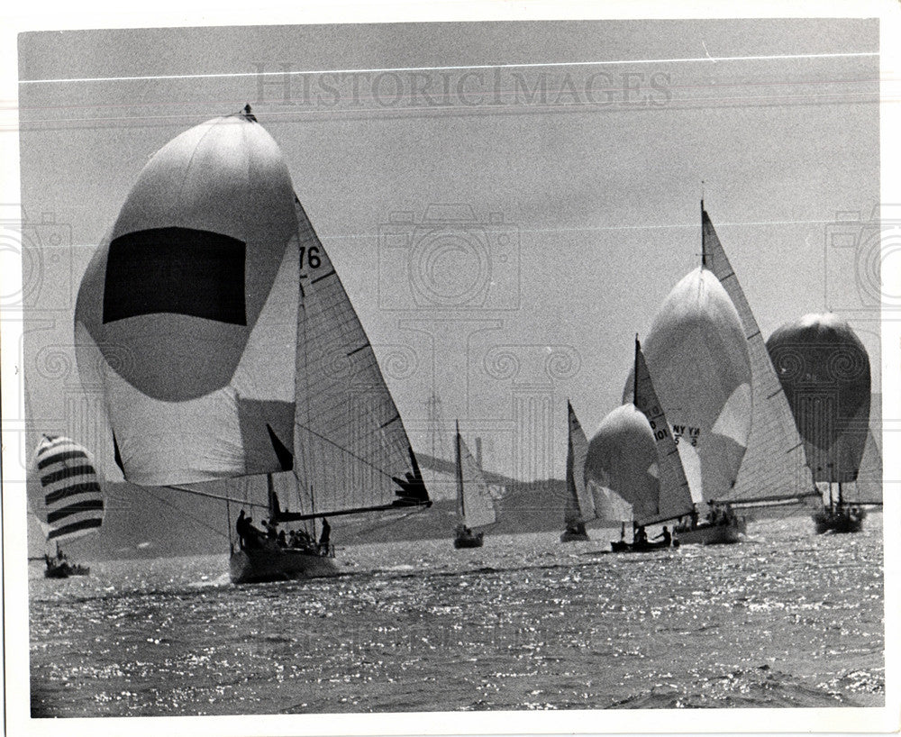 1969 Press Photo Port Huron Mackinac Boat Race - Historic Images