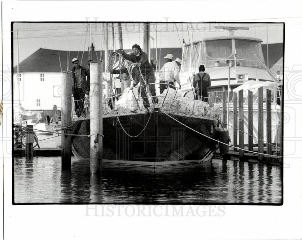 1986 Press Photo SailBoat Race - Historic Images