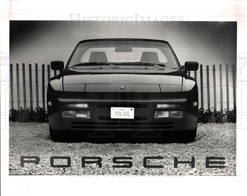 1988 Press Photo Porsche, presonal, ad, campaign - Historic Images