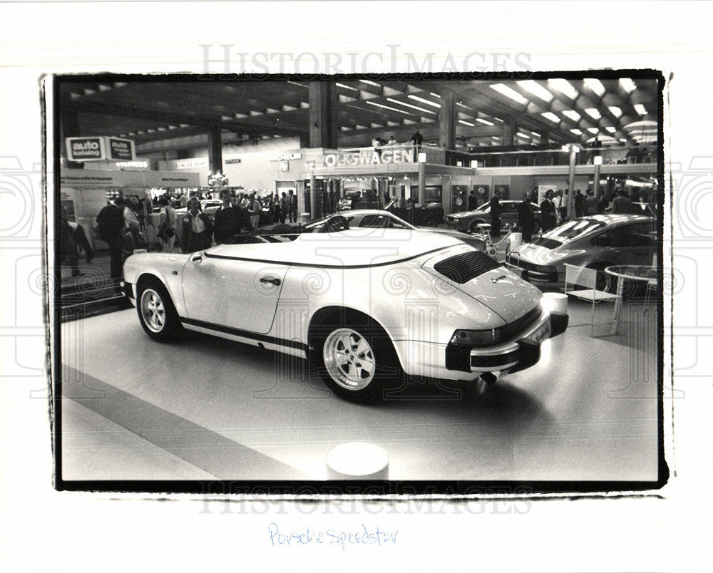 1987 Press Photo Porsche German automotive stuttgart - Historic Images