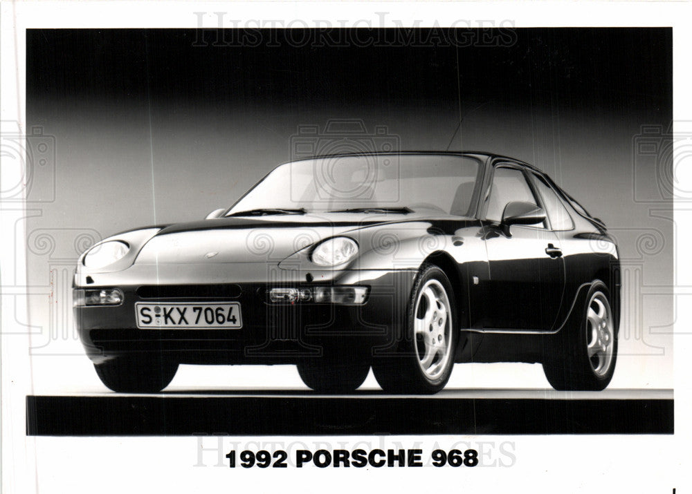 1991 Press Photo Porsche Sports Car Parts Version 968 - Historic Images