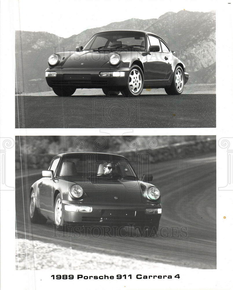1989 Press Photo Porsche Automobile - Historic Images