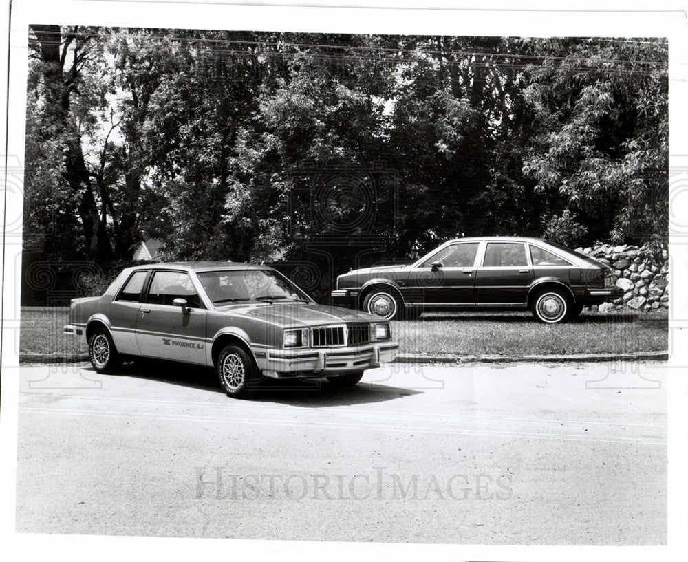 1987 Press Photo Pontiac Car Automobile Model - Historic Images