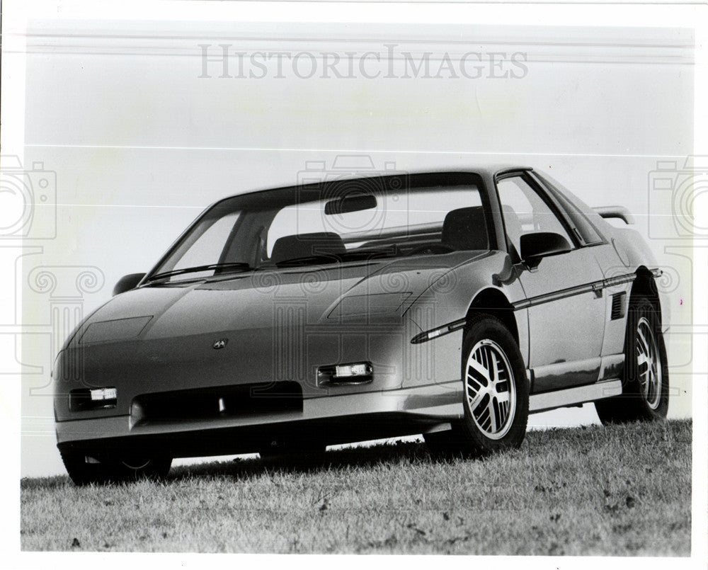 1985 Press Photo Pontiac GM Automobile Motor Detroit - Historic Images