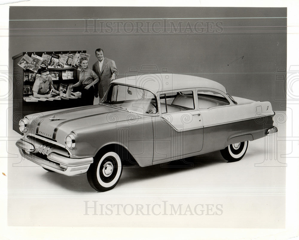 1955 Press Photo Pontiac auto - Historic Images