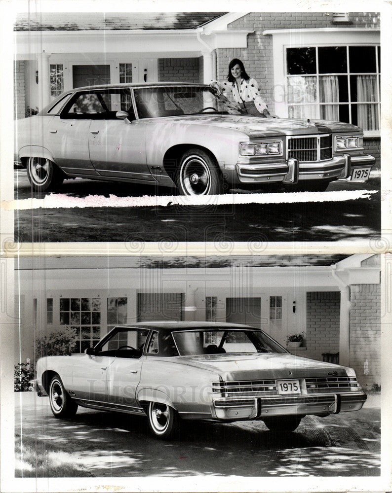 1974 Press Photo pontiac grand ville brougham car - Historic Images