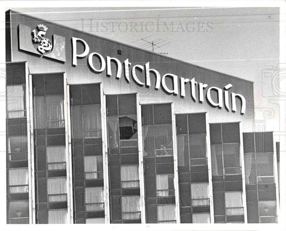 1978 Press Photo Pontchartrain Hotel - Historic Images