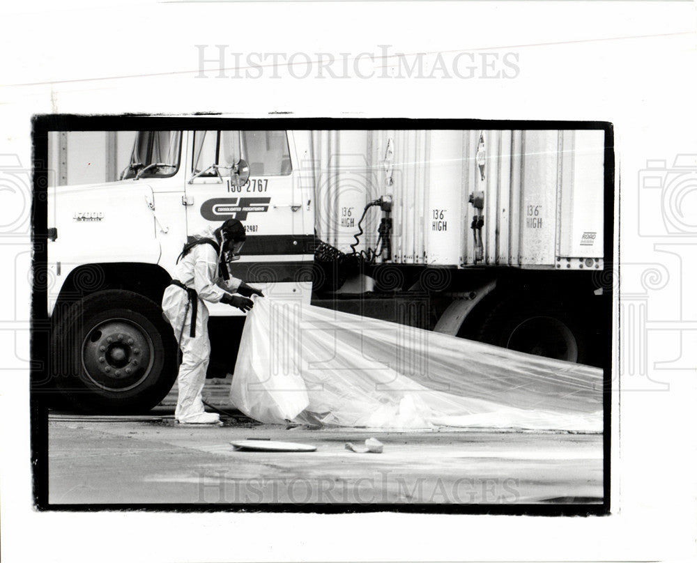 1990 Press Photo Pollution. Chemical - Historic Images