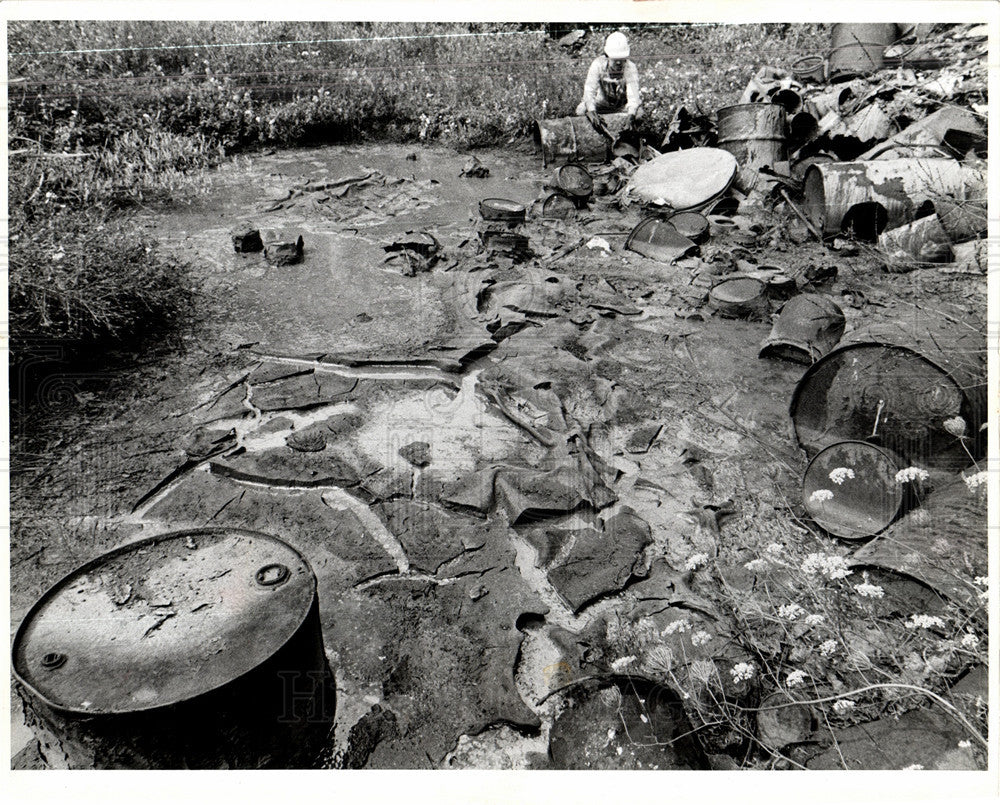 1979 Press Photo Pollution-Chemicals - Historic Images