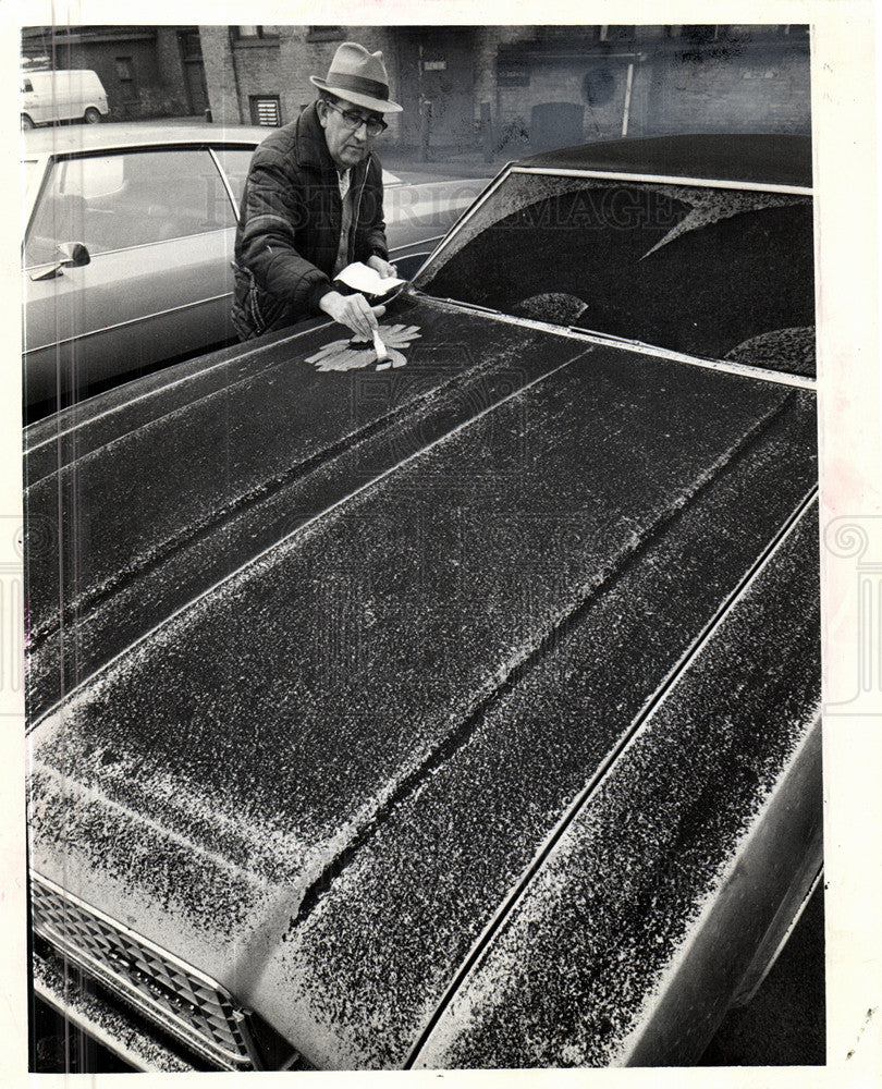 1974 Press Photo Air pollution chemicals environment - Historic Images